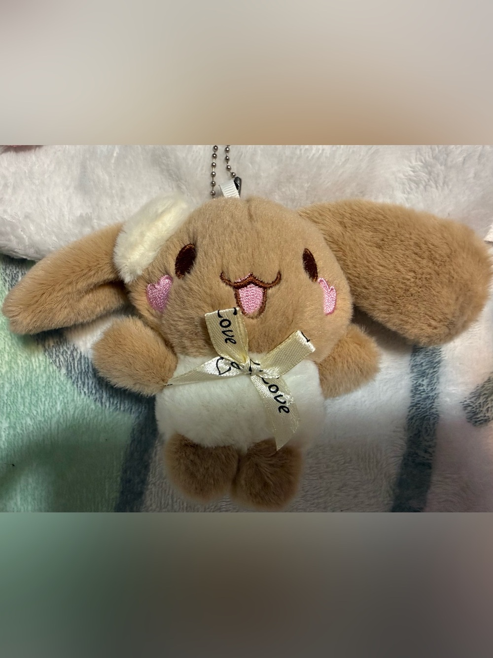 🆕 Nwot Mocha Series Cinnamoroll Plush keychain